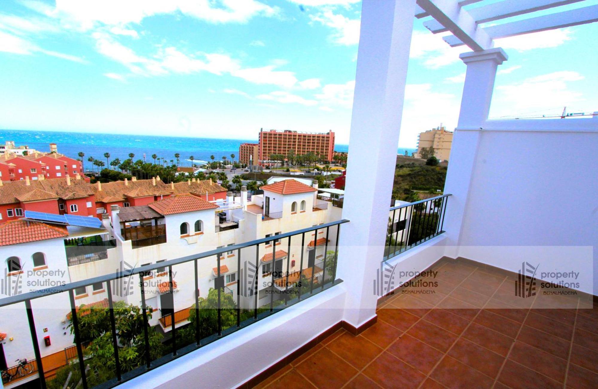 Lomas De Mena, 21 - Atico Con Vistas Al Mar - Piscina Y Barbacoa - Parking Gratis - Excelente Conexion Wifi Apartment Benalmadena Luaran gambar